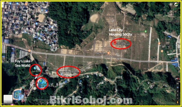 2.5 Katha Plot Sale in Lake City Housing, Chittagong